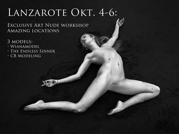 Lanzarote Okt. 4-6: Exclusive Art Nude workshop